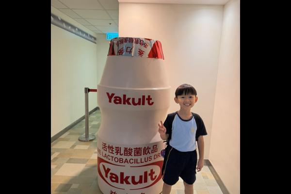 參觀益力多廠